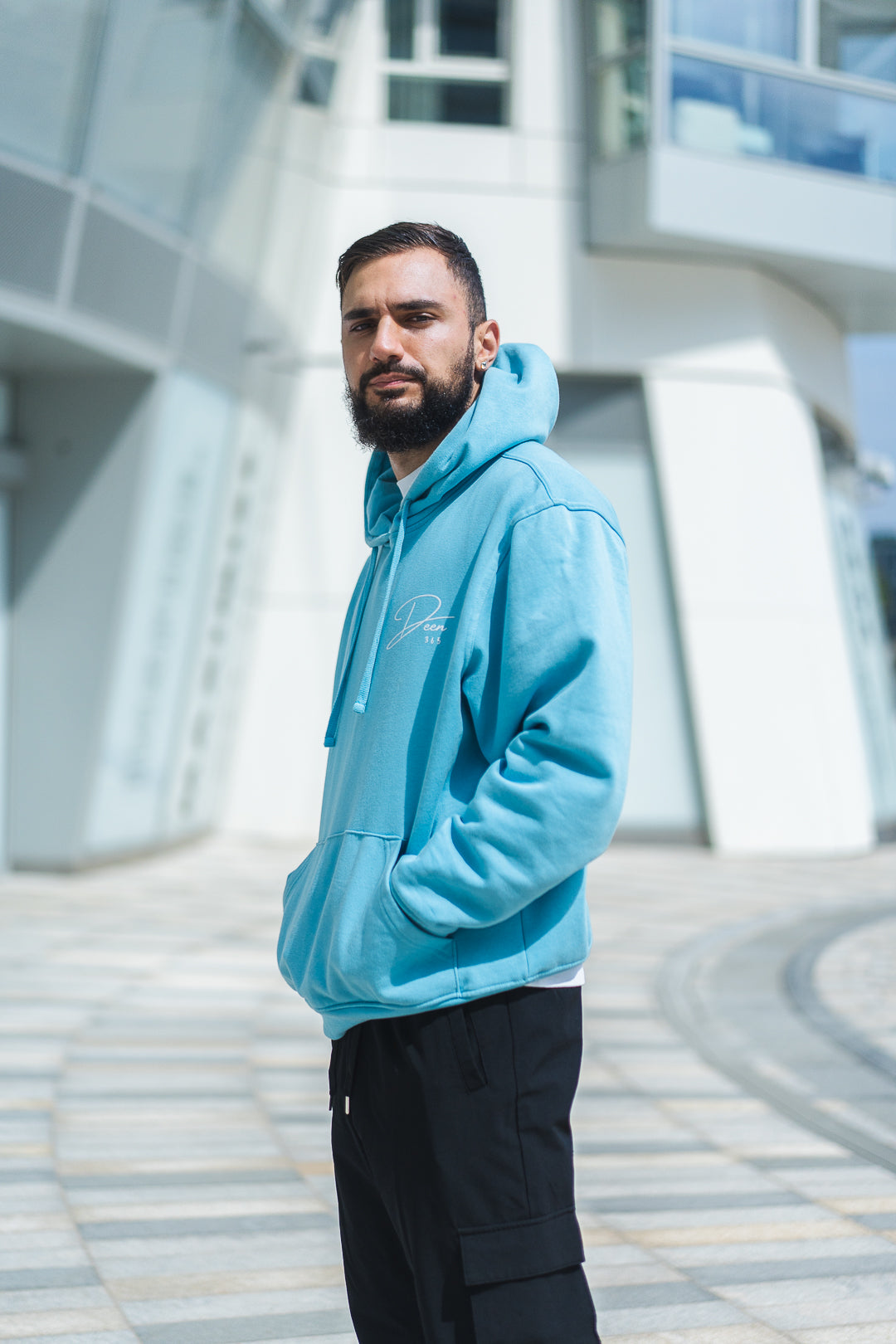 Deen 365 Sky Blue Hoodie